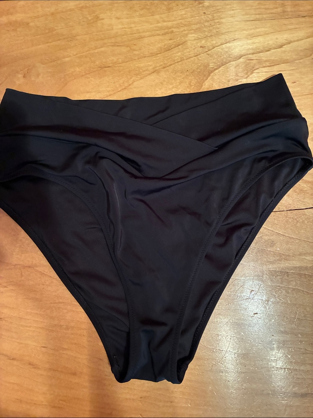 Aerie High-Waist Black Bikini Bottom woman’s